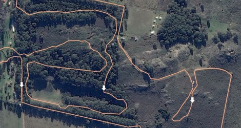 Primer tramo del circuito